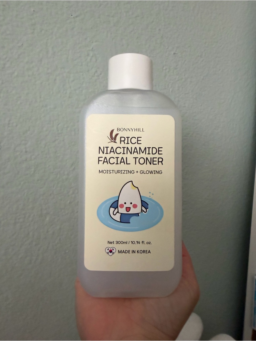 Bonnyhill Rice Niacinamide Facial Toner - 300ml Made in Korea